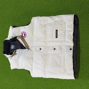 Canada Goose Men's Cream Vest